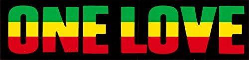 2"x6" Bob Marley Stickers Rasta Reggae Cool Hippie Decals