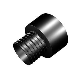 Dust Collection 4" to 2 1/4" Threaded Quick Adapter