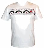 ENGLAND BELONGS - Scootering A Way of Life - White T-shirt