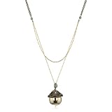 Disney Couture Tink Acorn Gold Plated Pendant 