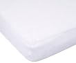 Carters Easy Fit Jersey Crib Fitted Sheet, White
