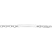 Sterling Silver Oval Fancy Link ID Bracelet 7.5