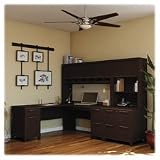 Double Ped. Desk,60x28-1/2x30,Box 2 of 2,Mocha Cherry