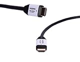Forspark Prime High Speed HDMI Cable With Ethernet (6 Feet/1.8 Meters),Metal White Case,HDMI Connector A To A Type,Support HDMI 