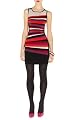 Pannelled Stripe Bodycon Dress