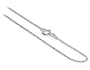 Italian .925 Silver Bead Chain Anklet Ankle Bracelet 9" With Spring Ring Clasp