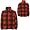 Intense Red Lumberjack Plaid