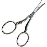 Tweezerman stainless steel facial hair scissors