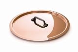 Mauviel Cuprinox 11 inch Lid for 2.5mm w/Cast Iron Handle