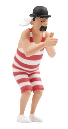 Moulinsart Tintin - Thomson in Land of Black Gold PVC Figurine - 9cm