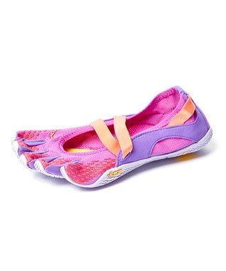 Vibram FiveFingers Youth Alitza Barefoot Shoes Purple / Red 35