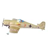 Focke-Wulf FW-190 ARF Balsa Wood Nitro Gas Remote Control RC Airplane (Color May Vary) by World Tech Toys