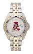 Univ Of Alabama "A" Ele Allstar Ss Man'S Watch Mens All Star Sterling Silver Bracelet Watch