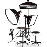 Norman MLKIT-2R 2000 total watt second 4 Light Deluxe Studio Portrait Kit with Pocket Wizard Radio Slave Receiver