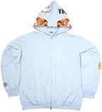Size【L】A BATHING APE(エイプ) タイガーパーカー 水色【水色】【新品】の画像