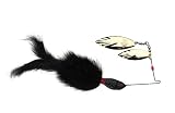 Rabbit Hair Spinnerbaits - Black 1/2 oz.