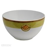 Oneida A La Mode All Purpose Bowl Peach, 6 1/8 in dia Dinnerware