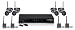 Lorex EDGE+ 4-Channel Video Security DVR with 4 Wireless Security Cameras (Black)