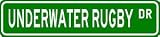 UNDERWATER RUGBY Street Sign  Sport Sign  High Quality Aluminum Street Sign