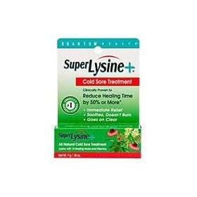 Quantum Super Lysine Plus Cold Sore Treatment Cream - 0.25 Oz
