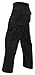 Rothco Tactical BDU Pants (US, Alpha, Medium, Regular, Short, Black)