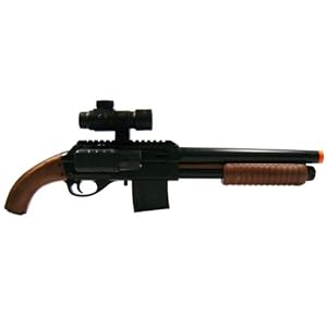 Soft Air Mossberg Mad Max Spring Shotgun (Black/Brown)