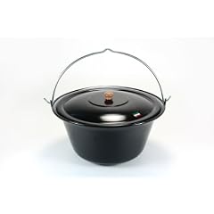 Gulaschkessel 22 Liter und Deckel, Kochl�ffel und DVD Gulaschkochen