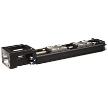 THK KR Linear Motion Guide Actuator KR2001B+150LP0-0000, 2x Blk, 1mm Lead, 91.5mm Stroke, 6mm OD, 209mm L