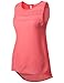 J.TOMSON Womens Sleeveless Chiffon Sheer Blouse