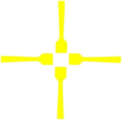 Mini Plastic Ice Cream Gelato Spoons 100 Ct. (Yellow)