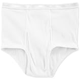 Harbor Bay White Knit Briefs 7X,8X
