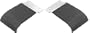 New! Chevy Chevelle/El Camino Door Window Guide Plates - 2pc 68 69 70 71 72