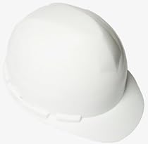 Dewalt DPG10-WHC Heavy Duty Hard Hat with Ratchet Suspension and Universal Accessory Slots, White