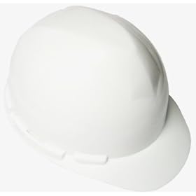 Dewalt DPG10-WHC Heavy Duty Hard Hat with Ratchet Suspension and Universal Accessory Slots, White