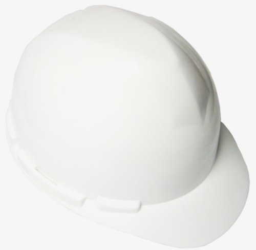 DEWALT DPG10 WHC Heavy Duty Hard Hat With Ratchet Suspension & Universal Accessory Slots   White