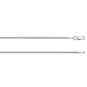 Sterling Silver Snake Chain 2.5mm & 30 Inches