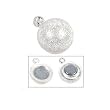 Stardust Clasp Magnetic Ball Sterling Silver Jewelry