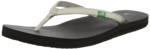 Sanuk Women’s Yoga Joy Flip Flop,Natural,8 M US
