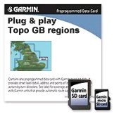Micro SD TOPO Preprogrammed Data Card - Great Britain, Northern England And Midl