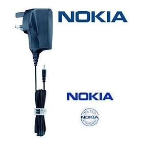 Genuine Nokia 6280 UK 3 Pin Mains Charger AC-8X High Efficiency Charger