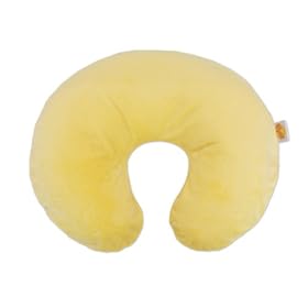Theraline Wynnie American Style Nursing Pillow including Cover (Design 92, Microplush Yellow)