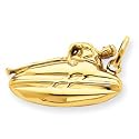 14k Surfer Charm