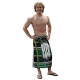 Green Insta Kilt Towel