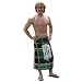 Green Insta Kilt Towel