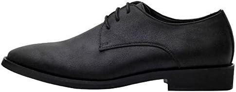 He ERA Men's Shoes Crackle Design Matt Black 9 D(M) US