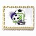 Soccer Birthday Cake Edible Image