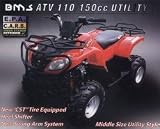 110cc BMS-110 Midsize Utility Style Youth ATV