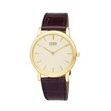 Citizen Eco-Drive Mens Stiletto Gold-Tone Watch #AR1062-03P by Citizen