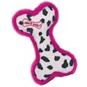 TY Bow Wow Beanies Pink Cow Print Bone