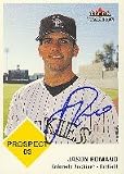 Jason Romano, Colorado Rockies Autographed Card
